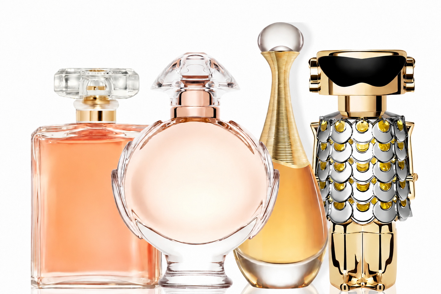 Conjunto de 4 perfumes