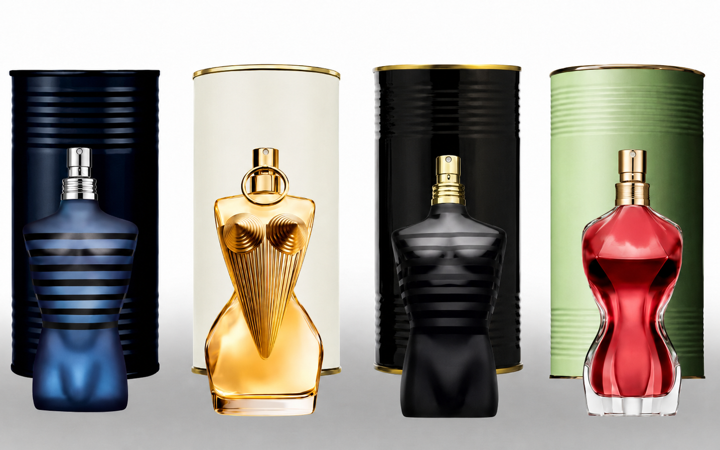 Conjunto de 4 perfumes