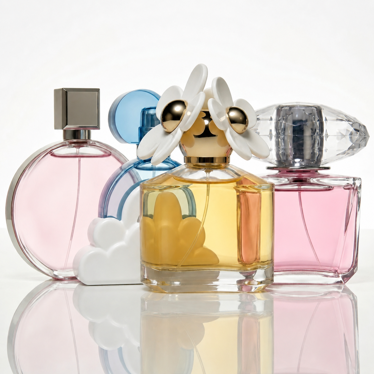 Conjunto de 4 perfumes