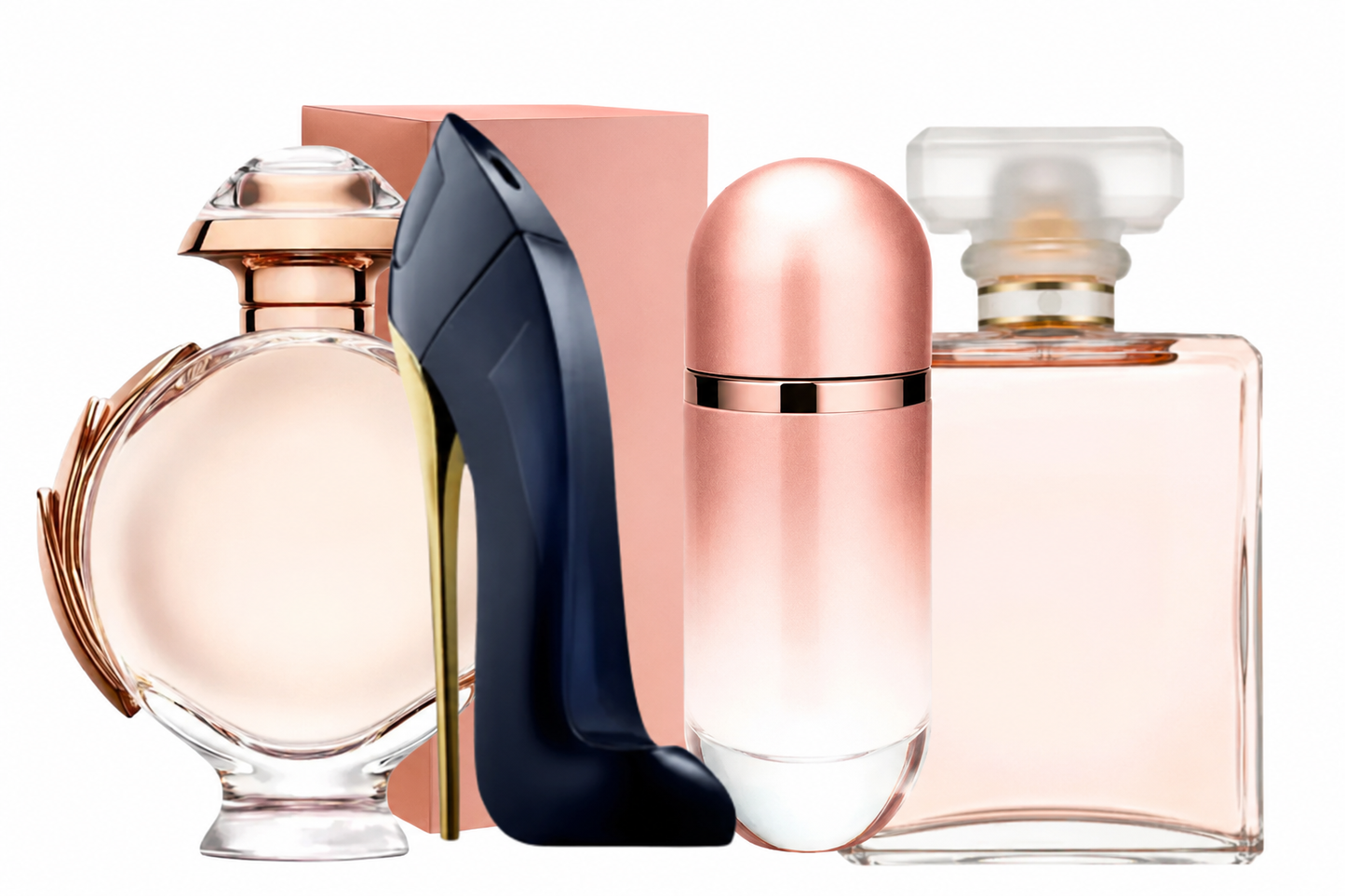 Conjunto de 4 perfumes
