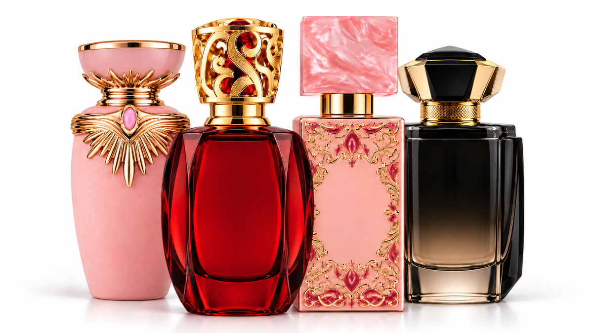 Conjunto de 4 perfumes