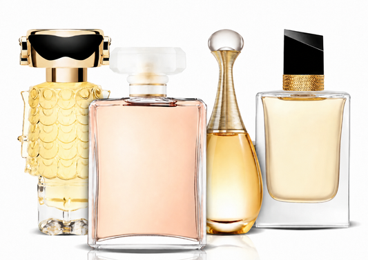 Conjunto de 4 perfumes