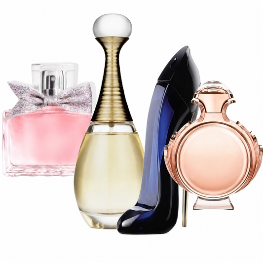Conjunto de 4 perfumes