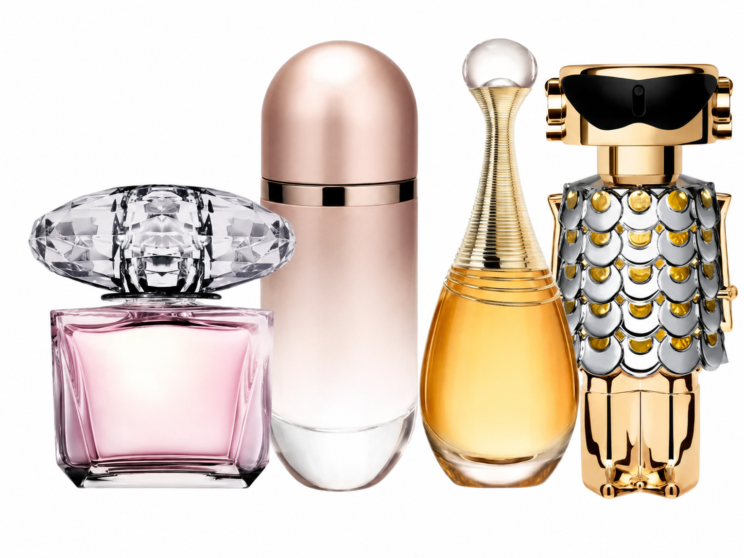 Conjunto de 4 perfumes