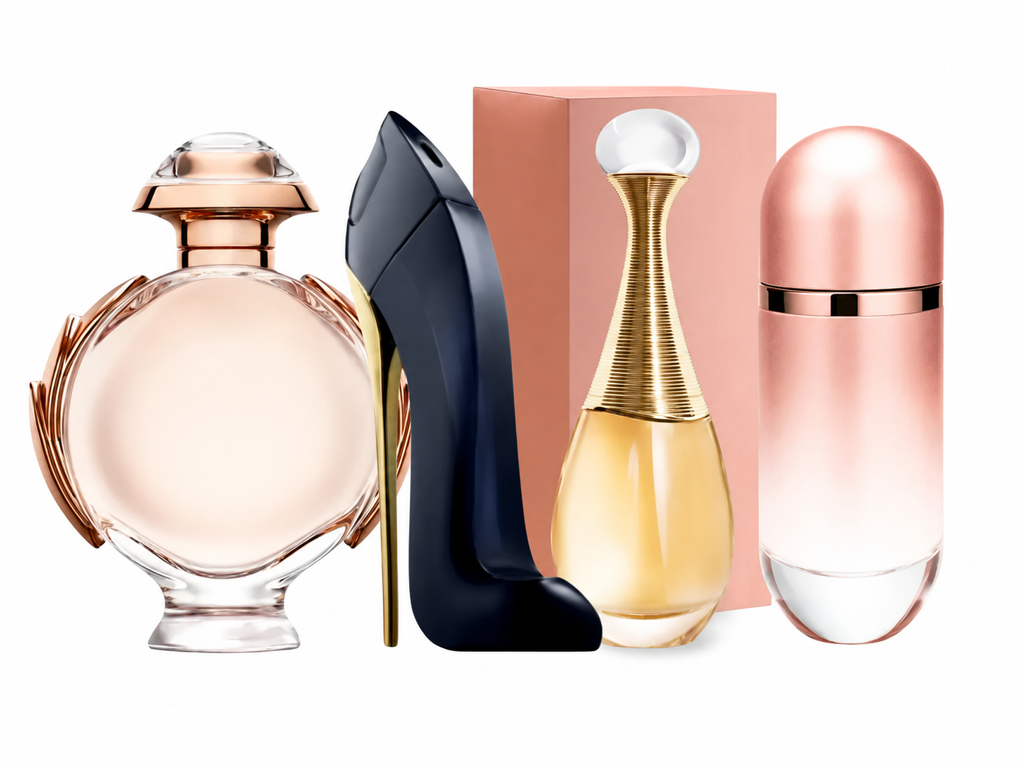 Conjunto de 4 perfumes