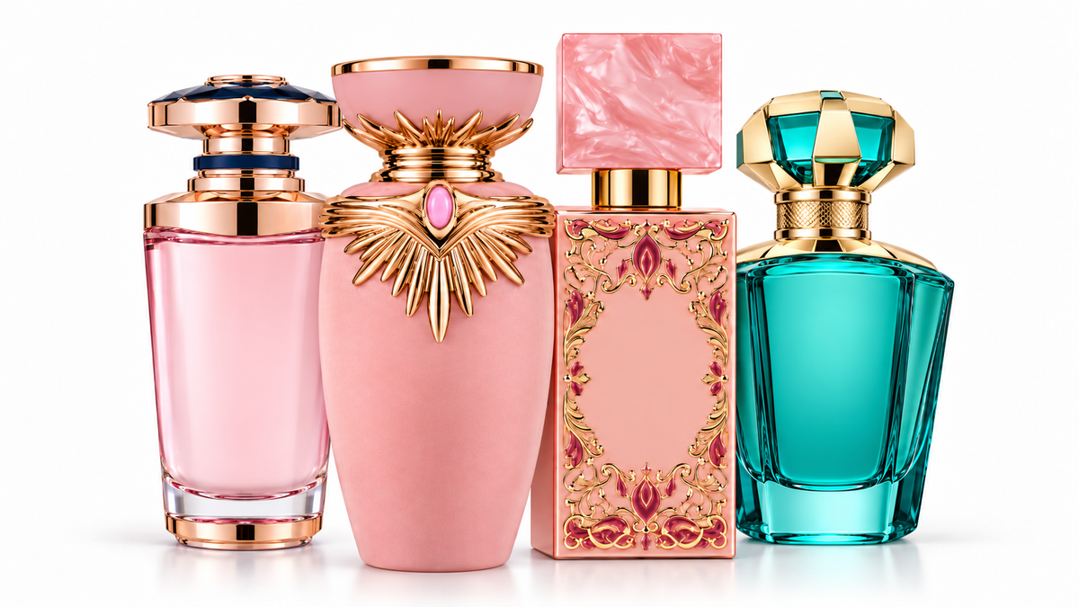 Conjunto de 4 perfumes