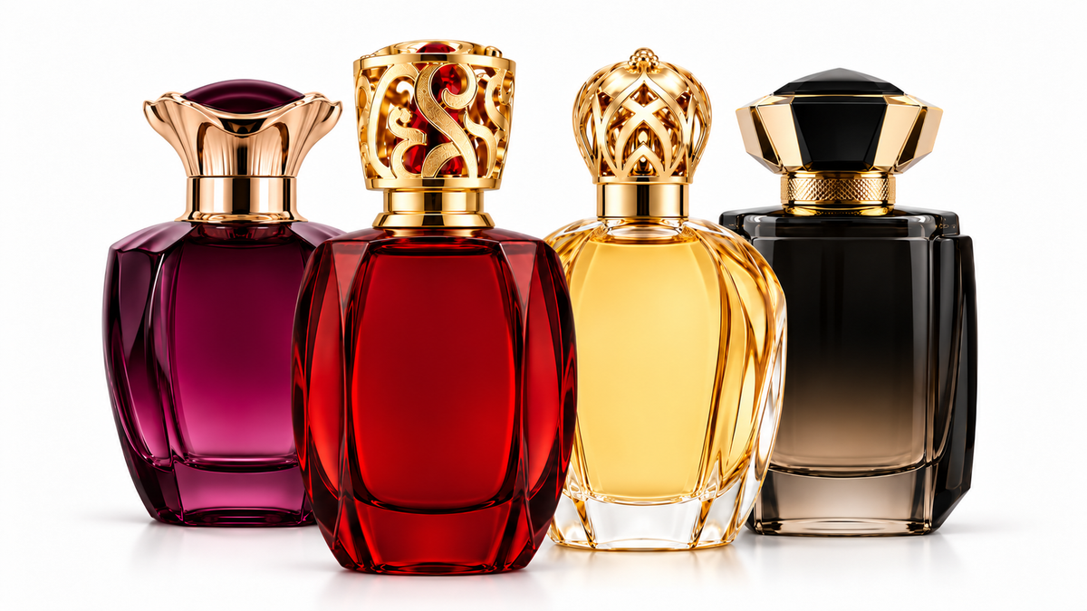 Conjunto de 4 perfumes
