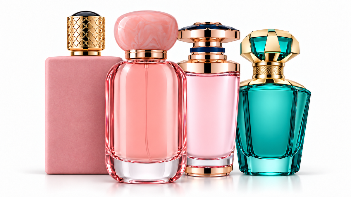 Conjunto de 4 perfumes