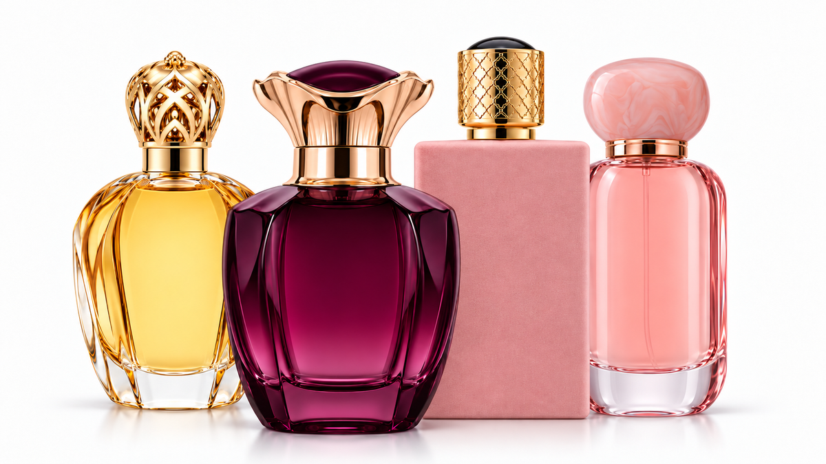 Conjunto de 4 perfumes